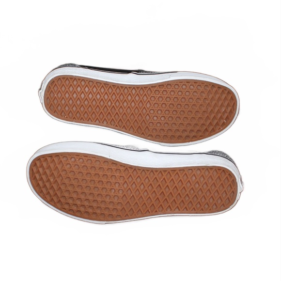 Women’s Vans Slip-On Shoes, Black & White Pattern, Size 11 - Picture 3 of 6